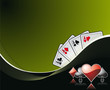 gambling background with casino elements