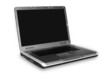 laptop isolated on white background