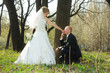 Photo: Happy bride and groom Happy bride and groom