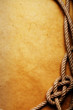 Rope on old paper