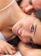 Portrait of a happy young woman