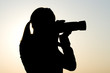 Sunset. Photographer