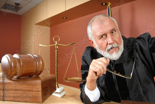 Photo: Uncertain judge Uncertain judge