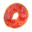 Delicious bagel with fruit jam Delicious bagel with fruit jam