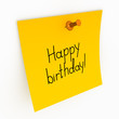 Illustration: Happy birthday! Happy birthday!