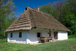 White old hut