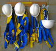 safety harness and helmets