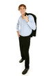 Casual Young Businessman - Full Body Casual Young Businessman - Full Body
