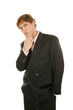 Young Businessman - Thinking it Over Young Businessman - Thinking it Over