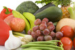 A colourful assortment of healthy fruit and vegetables