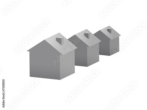 Illustration: houses houses