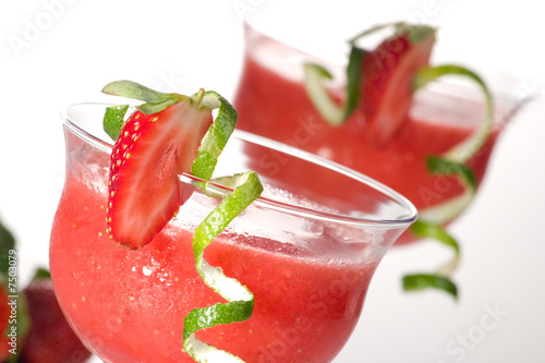 Strawberry Daiquiri - Most popular cocktails series