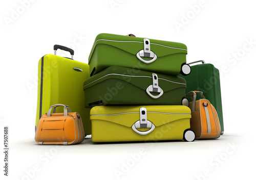 Photo: Valises sur le depart 01 Valises sur le depart 01