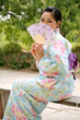 Japanese Girl in a Kimono