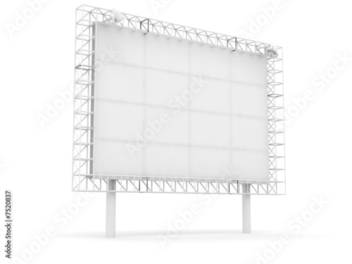 Advertising information banner