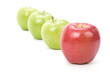 Green Apple red apple