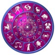astraologie scheibe pink - violett astraologie scheibe pink - violett
