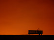 Solitude sur un banc