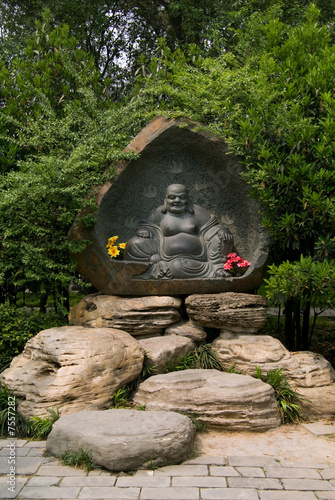 Happy Buddha at Giant Wild Goose Pagoda Xi'an Happy Buddha at Giant Wild Goose Pagoda Xi'an