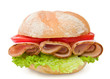 Fresh turkey breast sandwich with lettuce and tomatoes Fresh turkey breast sandwich with lettuce and tomatoes