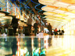 The corridor in Ohare international airport -ORD