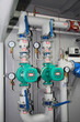 Interior of modern boiler-house