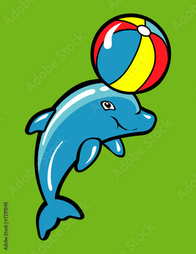 beach ball vector. jumping with each ball