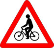 a0080 - Panneau danger cyclistes a0080 - Panneau danger cyclistes
