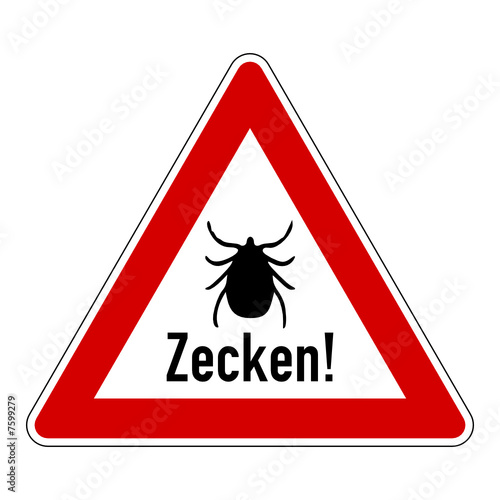 Vektor: tafel zecken tafel zecken