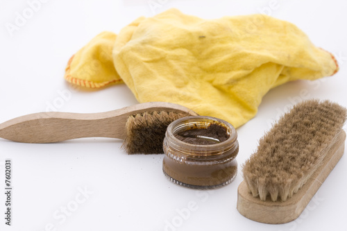 Photo: shoe polish in brown shoe polish in brown