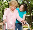 Teen Volunteers with Senior