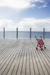 Baby Carriage on a Dock