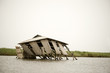 Collapsed stilt house Collapsed stilt house