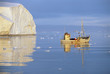Fishing Boat on Icy Waters