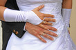 Foto: Hochzeitsringe eins Hochzeitsringe eins