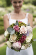 Bride Holding Bouquet
