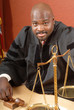 Photo: Smiling judge Smiling judge
