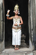 Cambodia, Angkor: Apsara in BAYON temple