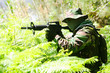 Military training combat - forest/jungle amvironment Military training combat - forest/jungle amvironment