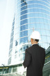 Designer Looking At Modern Building Designer Looking At Modern Building