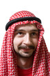Smiling arabian young man