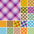 Big collection of seamless plaid patterns. Volume 4 Big collection of seamless plaid patterns. Volume 4