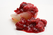 hot pear with cranberries