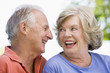 Photo: Senior couple relaxing outside Senior couple relaxing outside