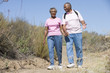 Photo: Senior couple on walk Senior couple on walk