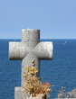 Tombe au bord de mer