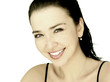 Beautiful woman smiling