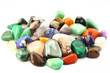 Group of different types birth stones. Group of different types birth stones.