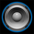 Leuchtende Bassbox