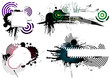Vector: Four Grunge Designs, vector illustration layers file. Four Grunge Designs, vector illustration layers file.